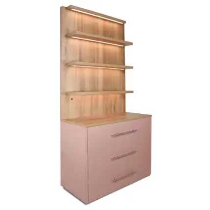 REM Glam Lux Salon Retail Unit with LED Light